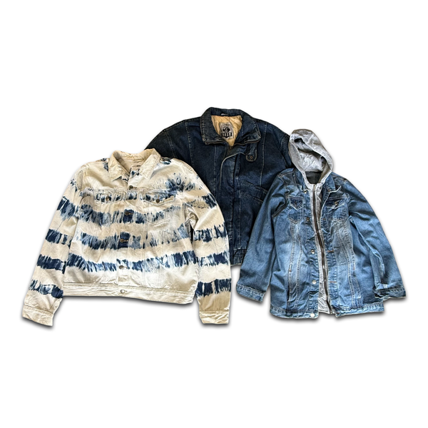 Unbranded Denim Jackets X15 ABC Mix