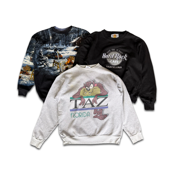 Vintage American Graphic Sweatshirts X25