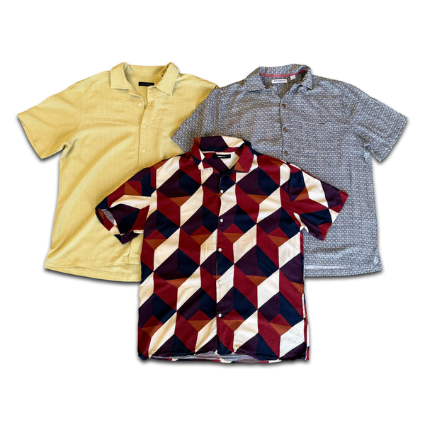 Men’s Hawaiian & Holiday Short Sleeve Shirts X40