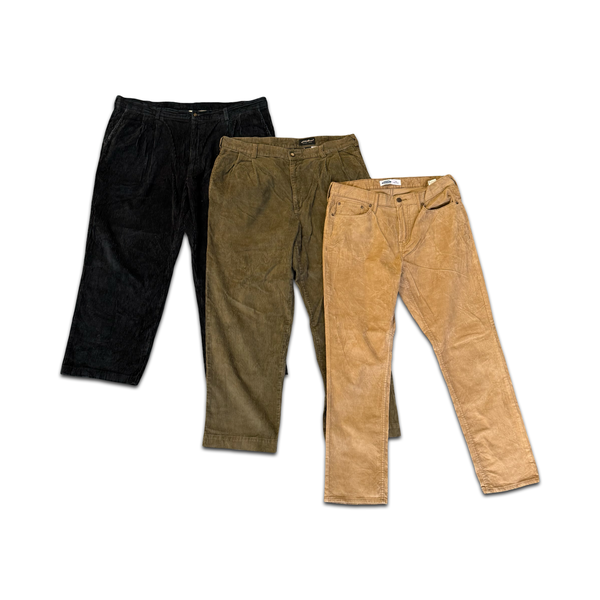 Men’s Corduroy Jeans & Trousers X25