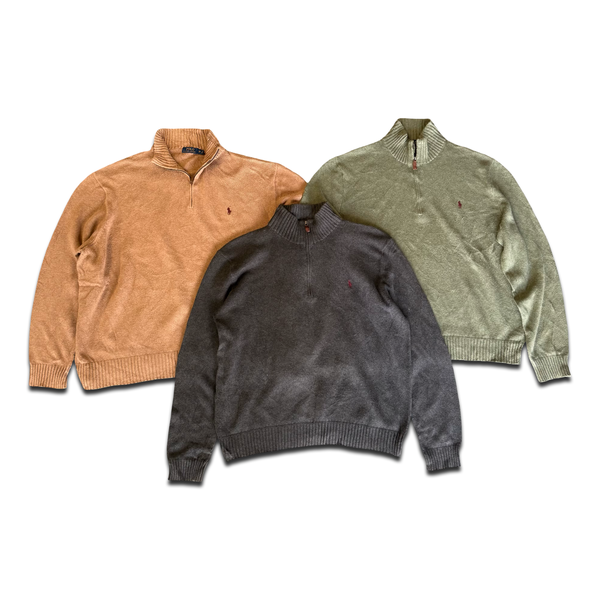 Ralph Lauren Quarter Zips X10