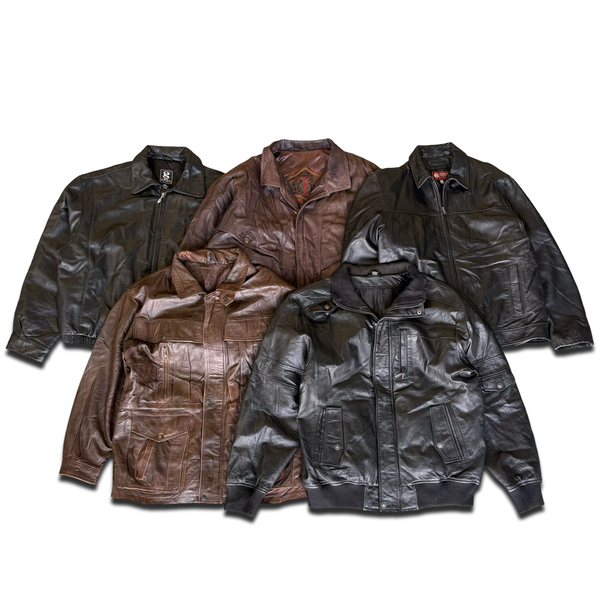 Vintage Leather Jackets X10